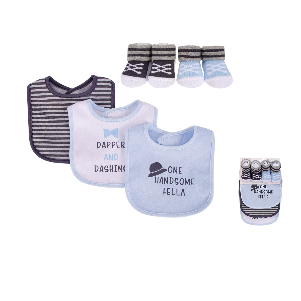

High Quality Baby Cloths Set Kids New Born Baby Gift Set Bibs for Baby