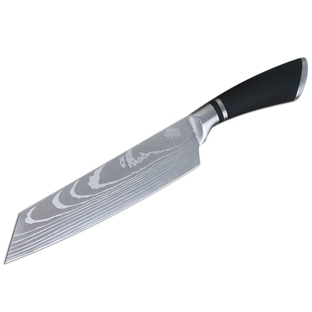 

Hot Sale Stainless Steel Kitchen Accessory Use For Cutting Slicing Sharp Durable 8 Inch Japanese Cooking Knife With Cover