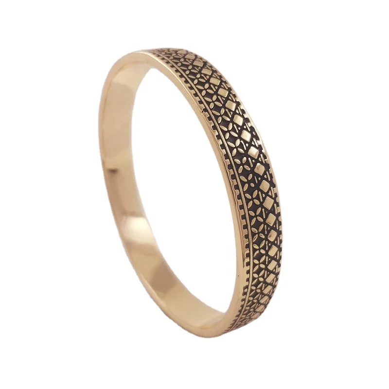 

hawaiian samoan jewelry wholesale tribal bracelet pearl bangle 14k gold filled hoop earring set bracelet bangle customize name