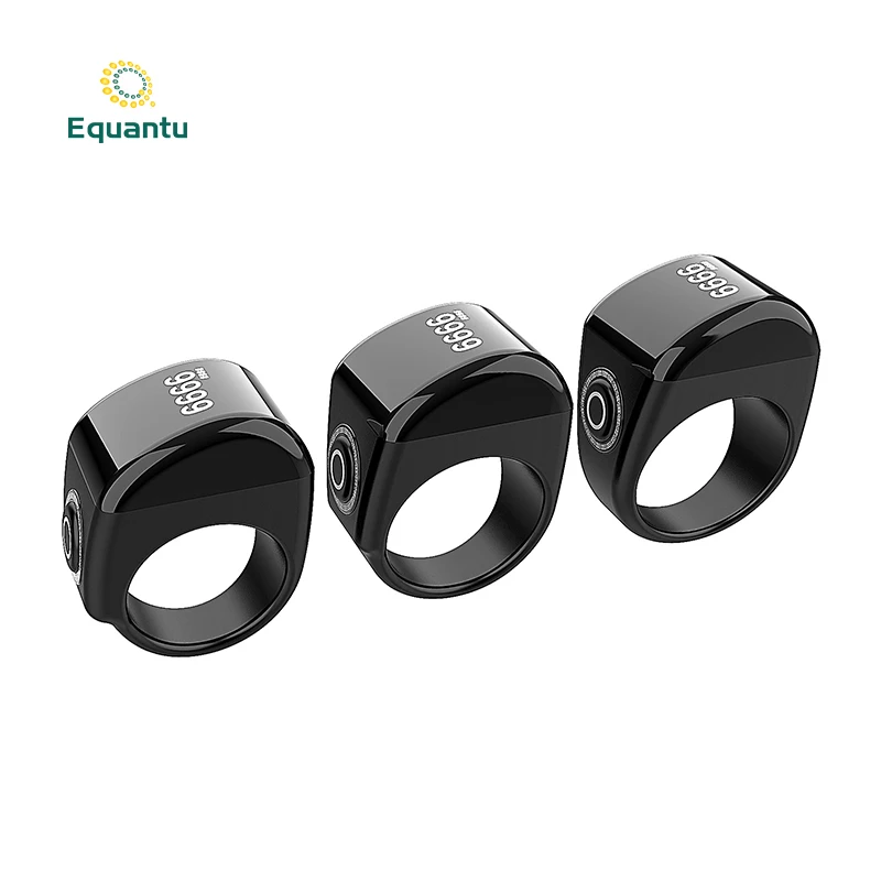 

Equantu New QB702lite first Muslim plastic smart ring with tasbih BT Smart Zikr Ring