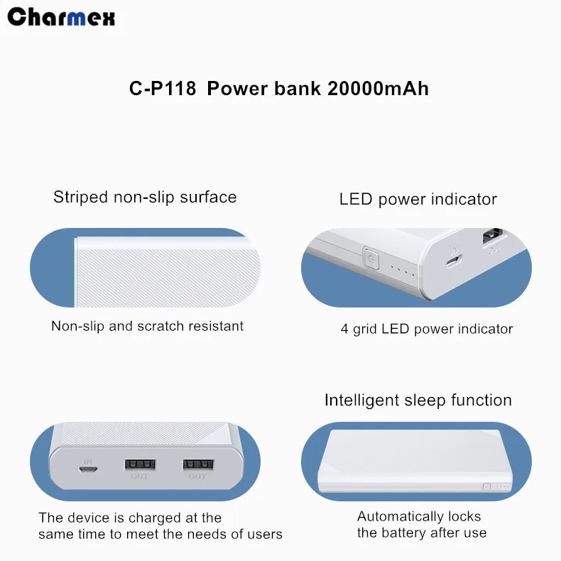 Power bank 20000mah