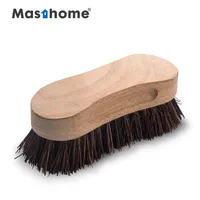 

Masthome Natural Household Clothes Cleaning Small scrub Horse hair wooden brush