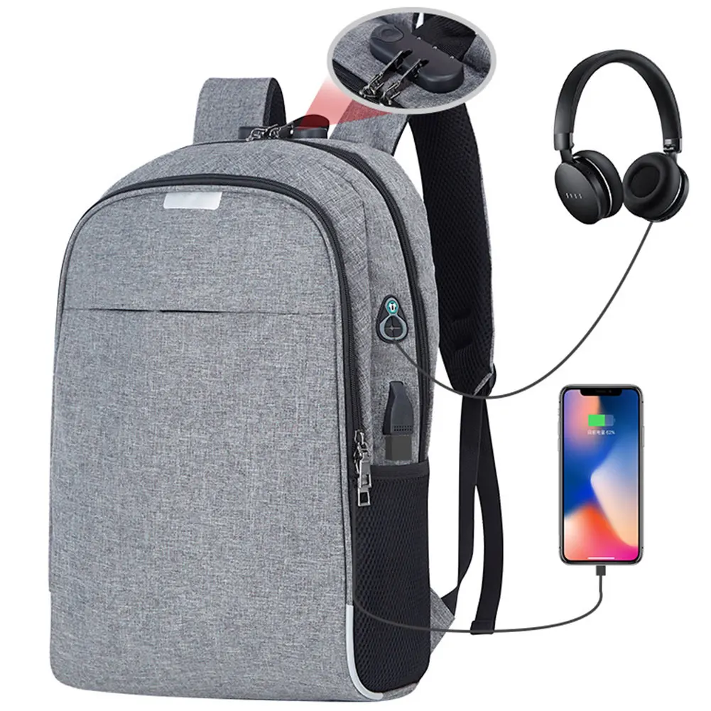 

Multifunction Mochilas Men Waterproof, Anti-theft Charging Backpack Laptop Backpack/, Red, blue, black, gray or custom