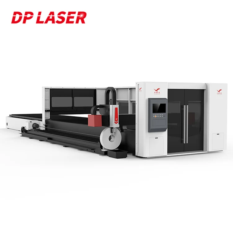 

4020 1500W-6000W Square Tube Round Tube T-shaped Steel Fiber Laser Cutting Machine For Tube
