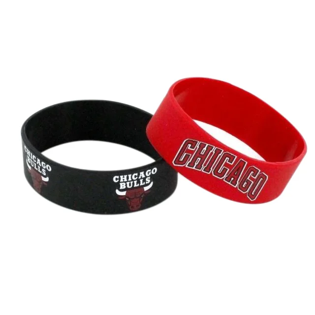 

Custom size low cost sports basketball silicone wristband for adult, Custom colors