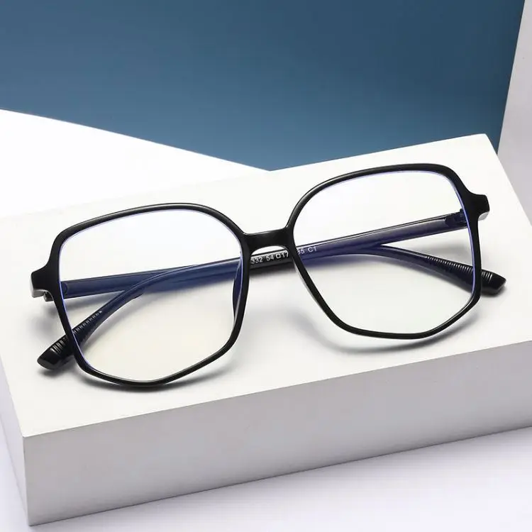 

2021 Blue Light Glasses Big Size Optical Glasses Luxury Ready Stock Optical Frames