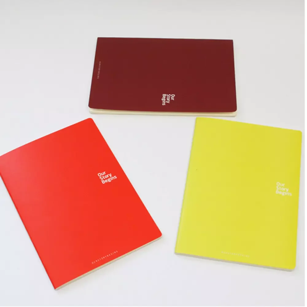 colourful notebooks