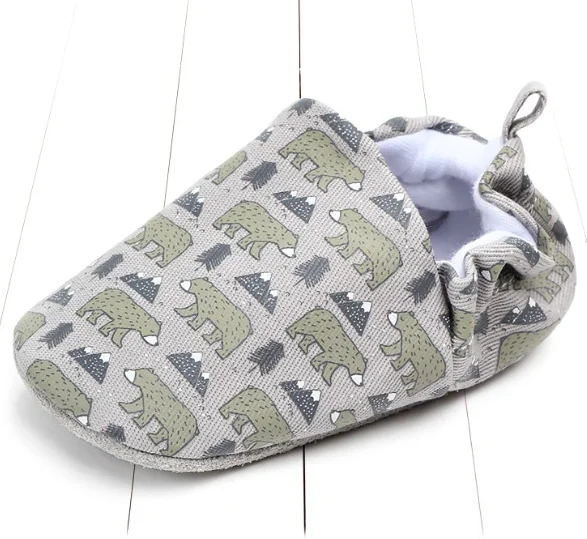 
Boy Soft Sole cotton Infant Prewalker Crib Shoes for babys 