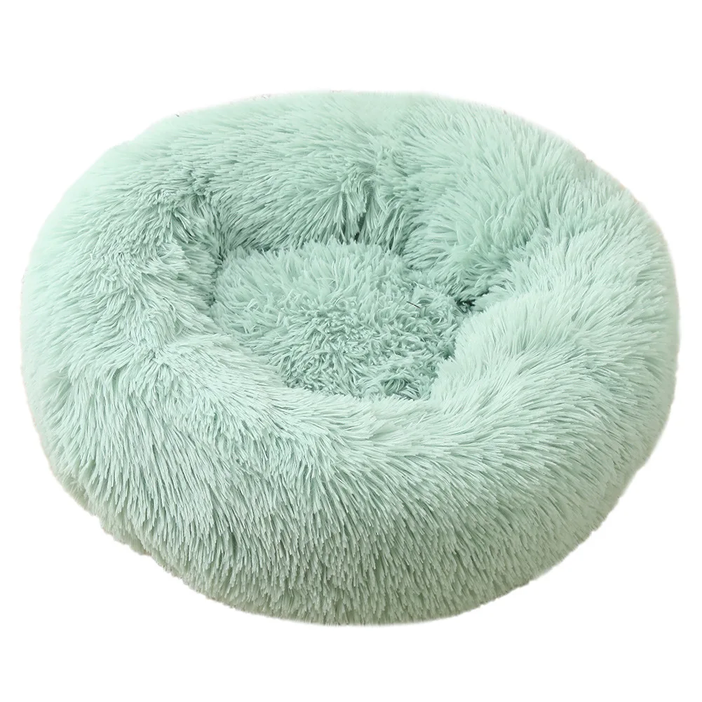 

Factory Customization Pet Supplies Cute Solid Fashion Plush Heated Cat Bed Luxury, As show in picture