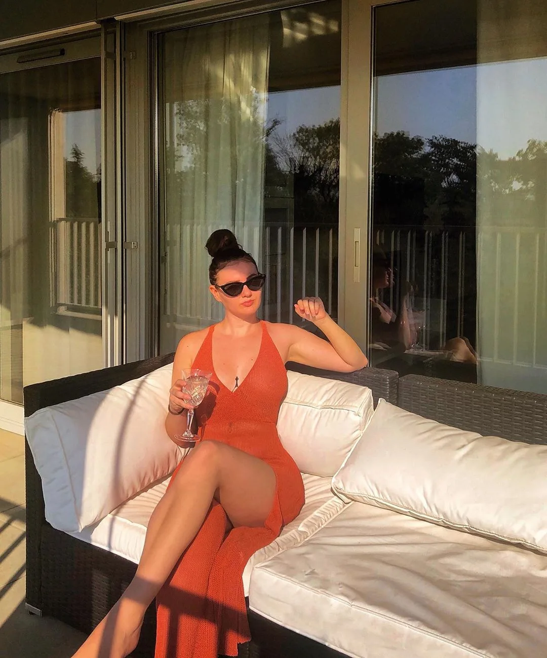 

Summer 2021 new fashion V neck halter strap seaside resort beach halter strap long skirt beach dress, Customized colors