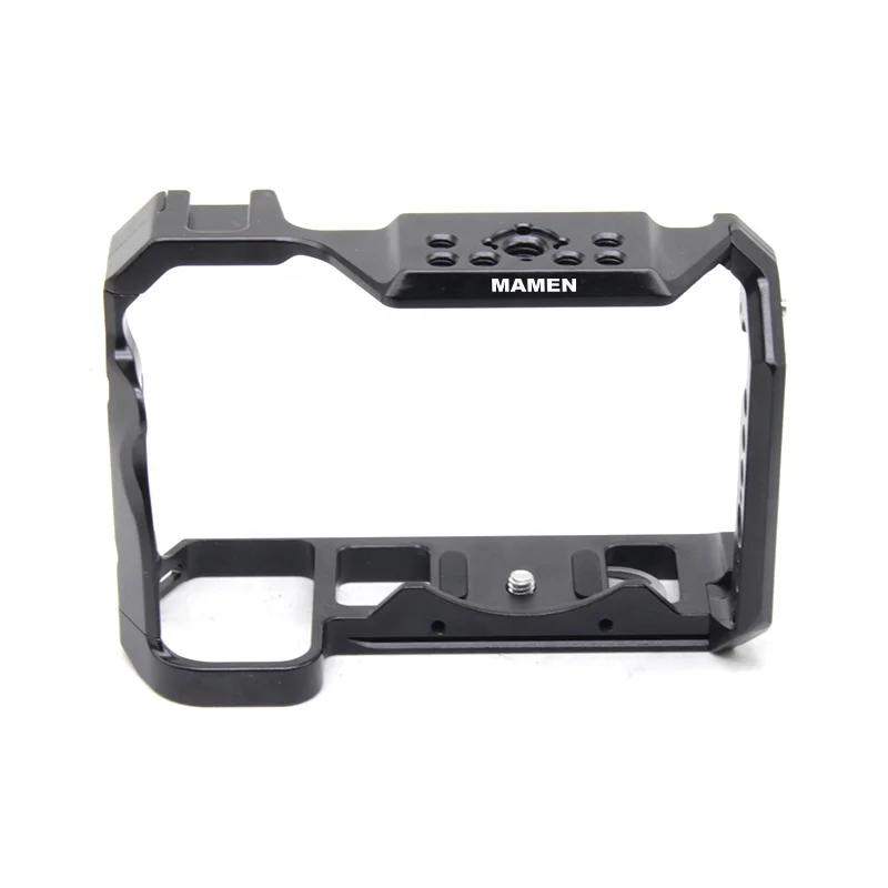 

Wholesale Mamen Video Camera Cage Photographic Accessories Multi-Function Aluminum Alloy DSLR Camera Cage For Nikon Z6 Z7