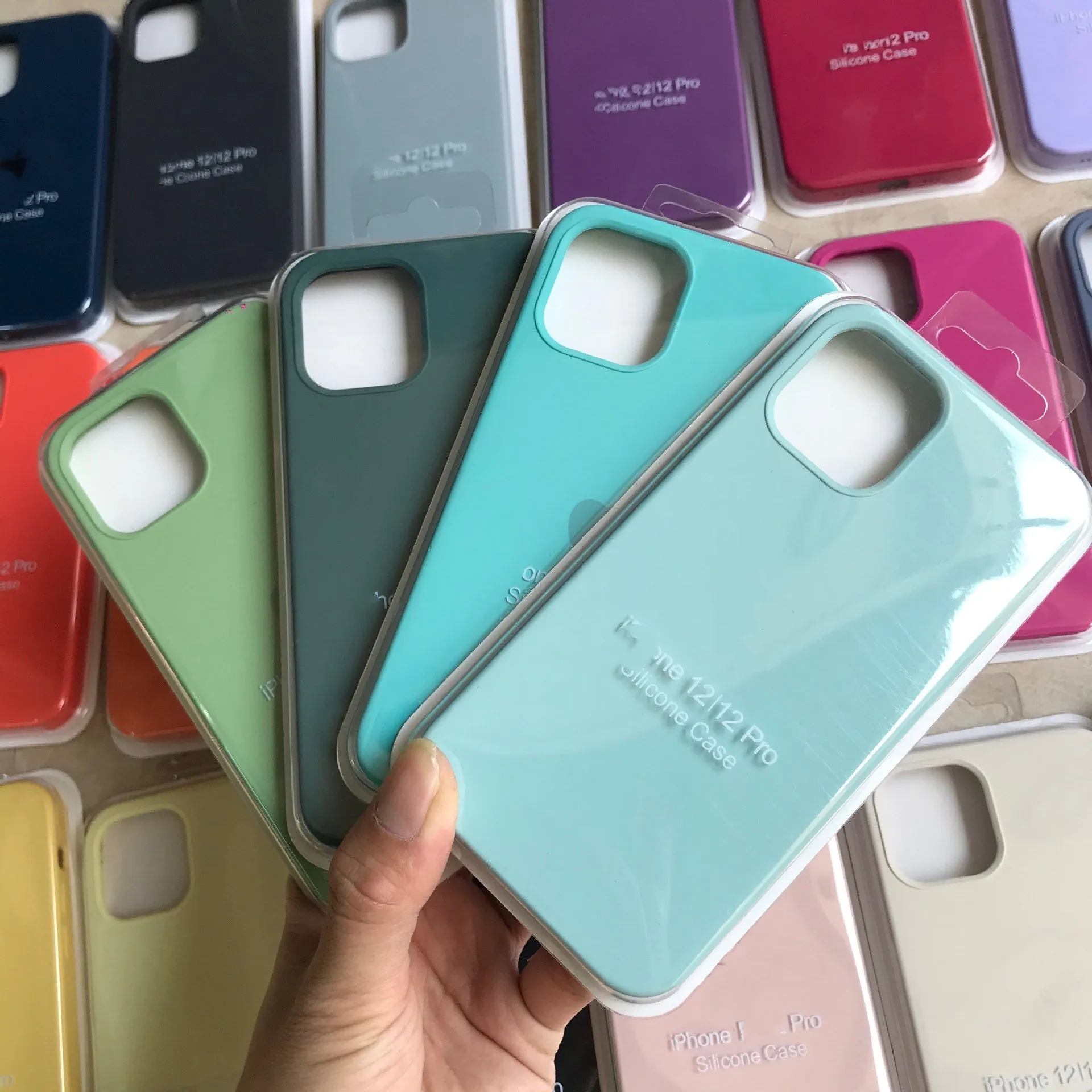 

Original Liquid silicone case for iphone 6 7 8 X original official logo, for iphone 11 12 pro silicone case