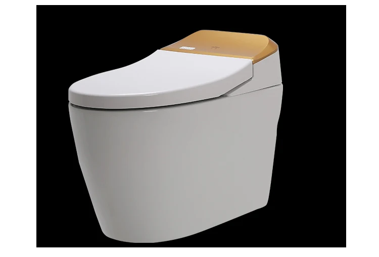 Factory price Bathroom modern design sanitary ware water saving bidet function wc intelligent smart toilet set