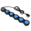 UK Standard bending pivoting extension patch board 180 degree flexible extension socket for home