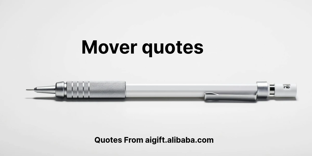 mover quotes