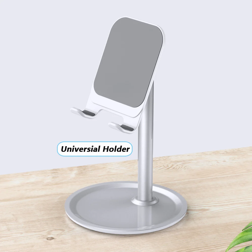 

Free Shipping 1 Sample OK FLOVEME Custom Desk Cell Phone Holder Portable Anti-Slip Aluminium Alloy Tablet Stand for iPhone