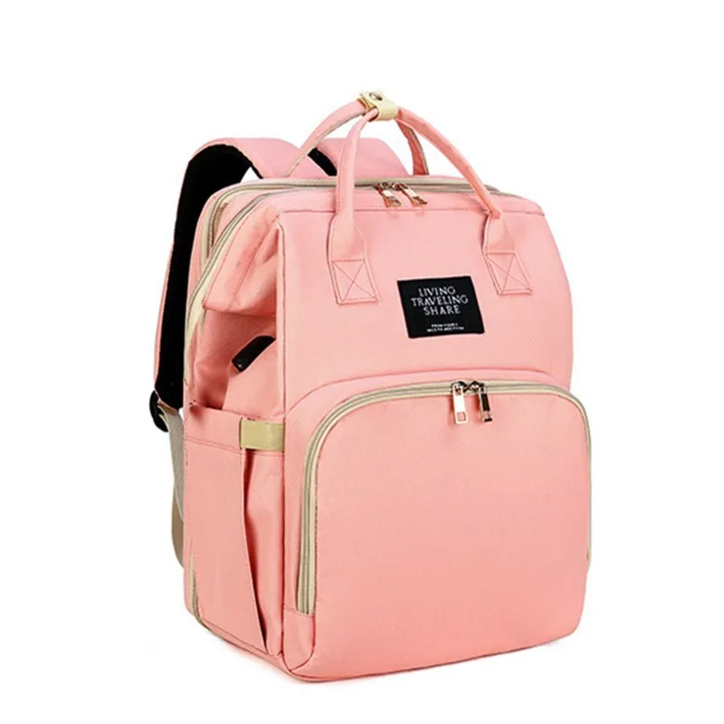 

Multi-Function Waterproof Travel Backpack Large Capacity Stylish and Durable Nappy Bags, 7 colors or customized