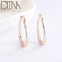 

High quality copper material earrings wholesale fashion ladies earrings