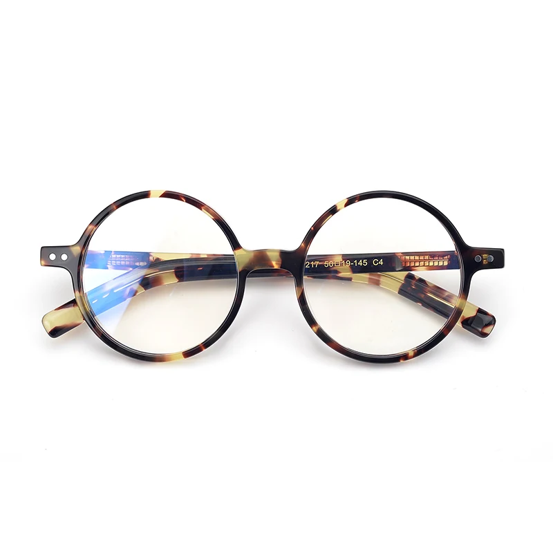 

2020 Demi Round Fashionable Optical Frames Women Glasses Acetate Fashion Eyeglasses