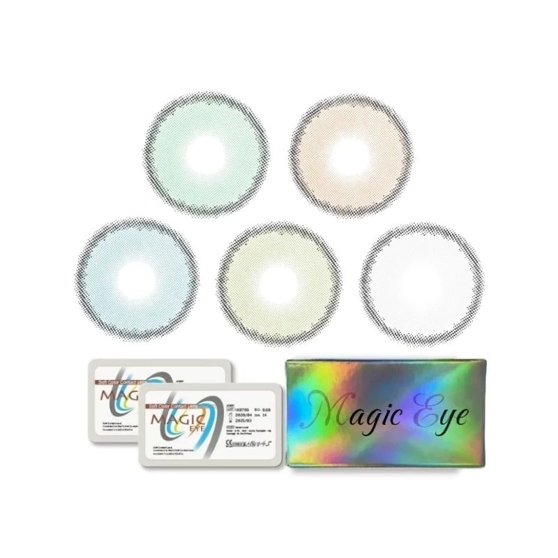 

Magic eye directly selling Yearly colored contact lenses gray Contact Lens