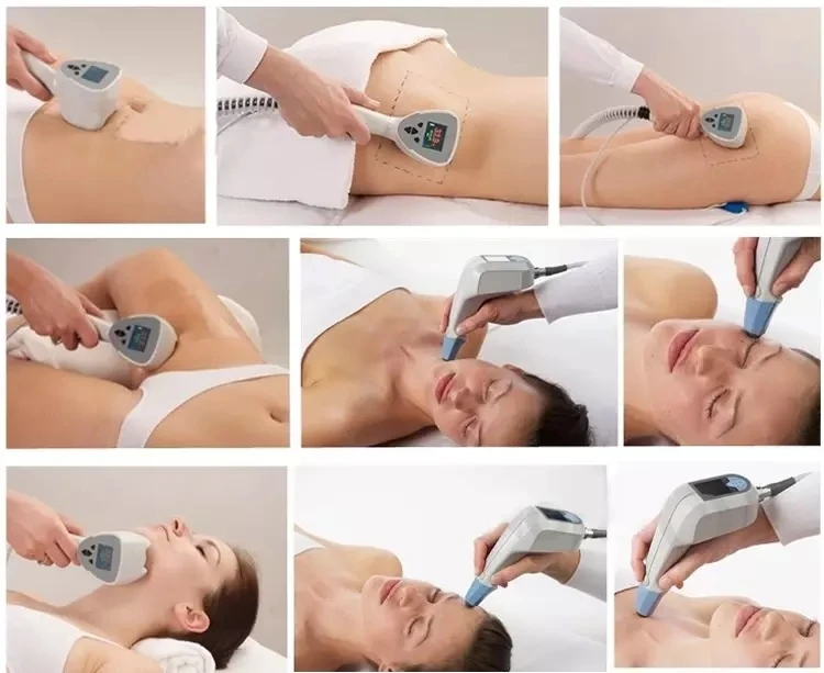 Professional 2 in 1 RF Radio Frequency Skin Tightening Equipment Body Slimming Machine