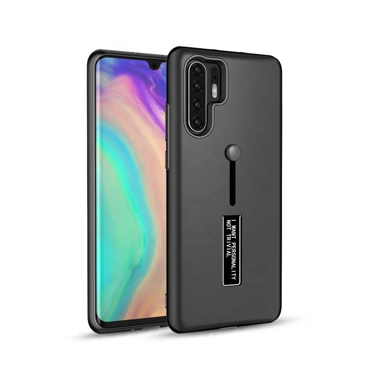 

TPU PC Hybrid Shockproof Kickstand Phone Cover Case For Huawei P30 Pro