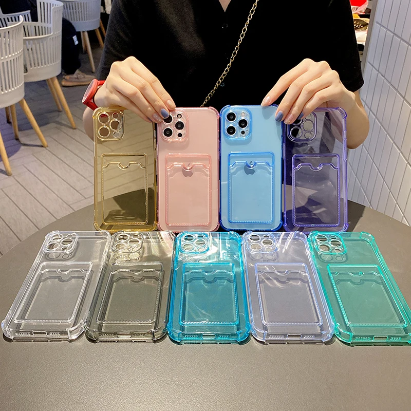 

Dropshipping Airbag Anti Fall For iPhone Case TPU Mobile Phone Bags For iPhone 7 Xs 11 12 Pro Max Mobile Phone Bags & Cases, Multiple colors
