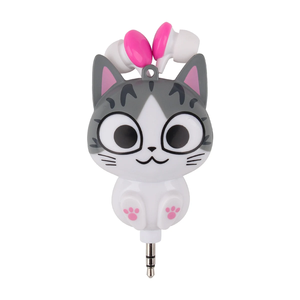

2022 new arrivals electronics Cartoon earphones Retractable Headphones kawaii for kids, Multi
