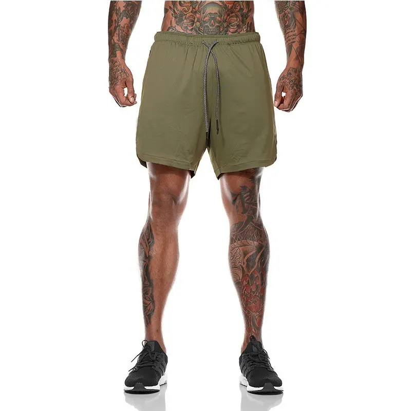 

Colorful Athletic Man Running Active Gym Pant Custom Print Work Men Khaki Short, As pictures