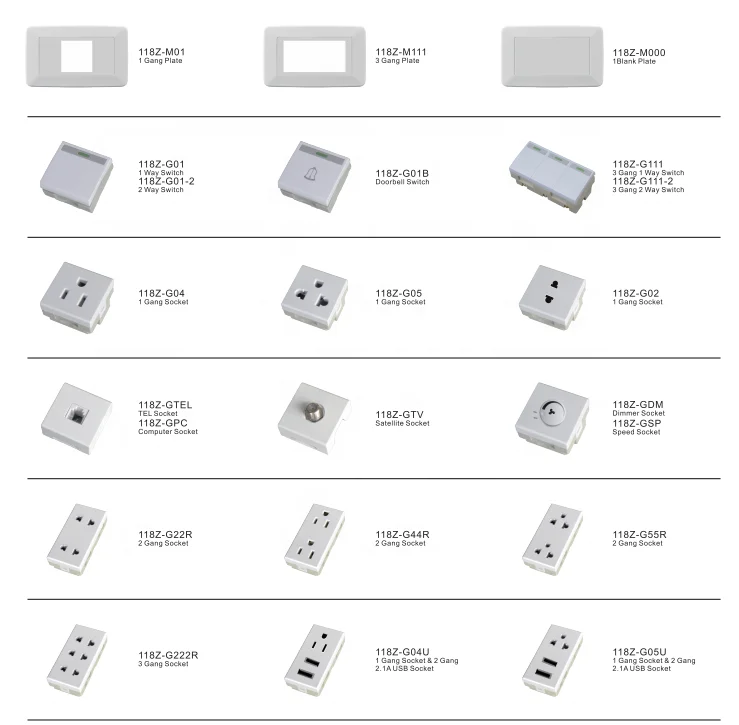 Electrical Sockets And Switches Double Sockets Buy Wall Switch Socket