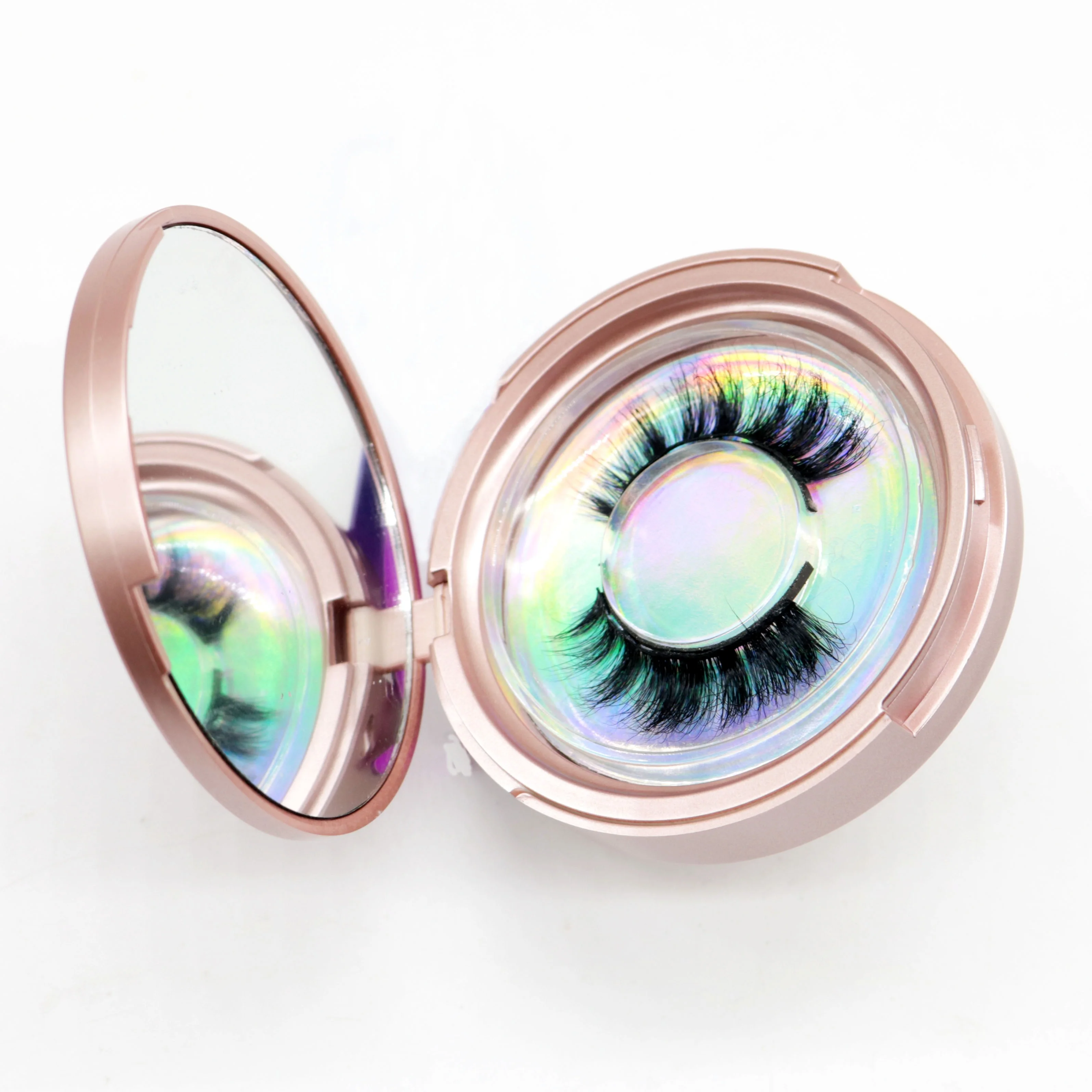 

Factory wholesale custom pink eyelash box false lashes supplier eye lashess vendor