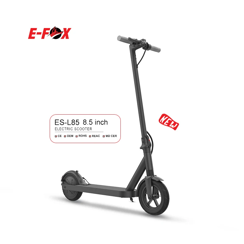

European warehouse 8.5 inch Folding 350W 20KM/H LCD Display Kick Scooter Electric for adult