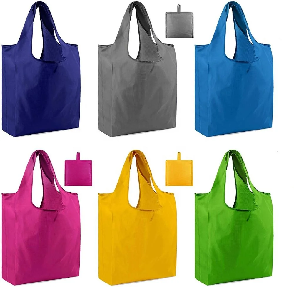 

Foldable Reusable Shopping Bag, 50 different colors