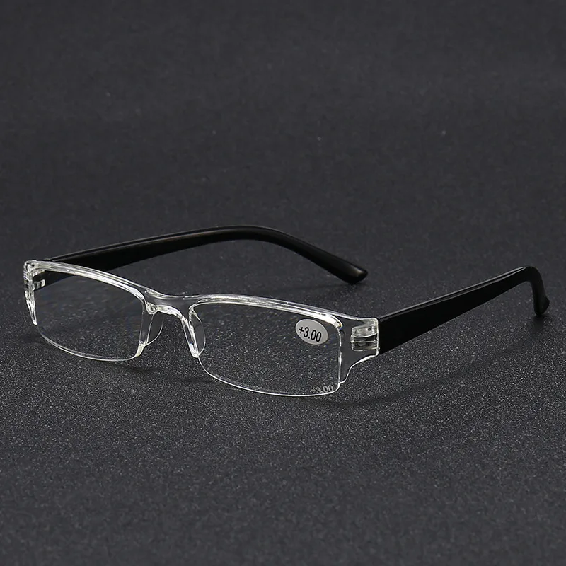 

2024 Newest super light rimless portable designer optics reading glasses men women wholesale reader glasses frame