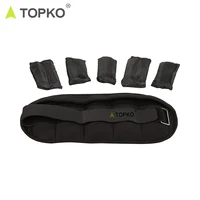 

TOPKO hot selling 5 in 1 strength training bodybuilding SBR adjustable wrist ankle weight