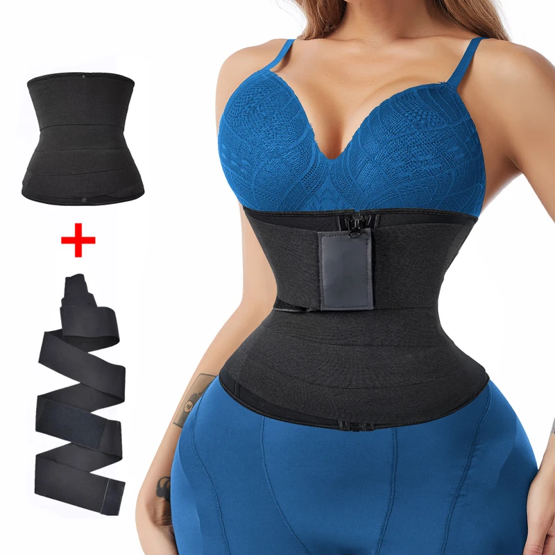 

Waist Trainer Slimming Shapewear Neoprene Body Shaper Women Corset Stretch Bands Tight Warp Tummy Control Cinchers Belts