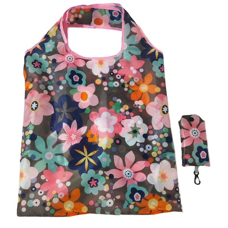 

Bolsa De La Compra Custom Gift Bag Hot Sale Spot Large Foldable Printed Cloth Square Portable Shopping Bag, 28 colors