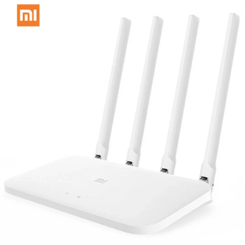 

Xiaomi 4 Router 2.4G 5G WiFi DDR3 High Gain 4 Antenna APP Control Mi router 4A WiFi Repeat Xiaomi 300Mbps Single Band Router