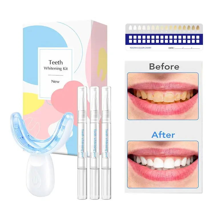 

Teeth Whitening Led Kit Blue Light Private Logo Professional OEM/ODM Other Teeth Whitening Accessories Teeth Whiten Gel Kits, White or customized