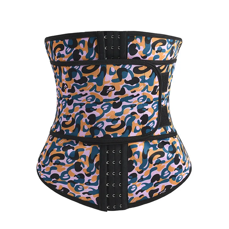 

Custom Logo Slimming Body Shaper Sport Back Support Belt Women Waist Trimmer, Roses, tibetan style, camouflage