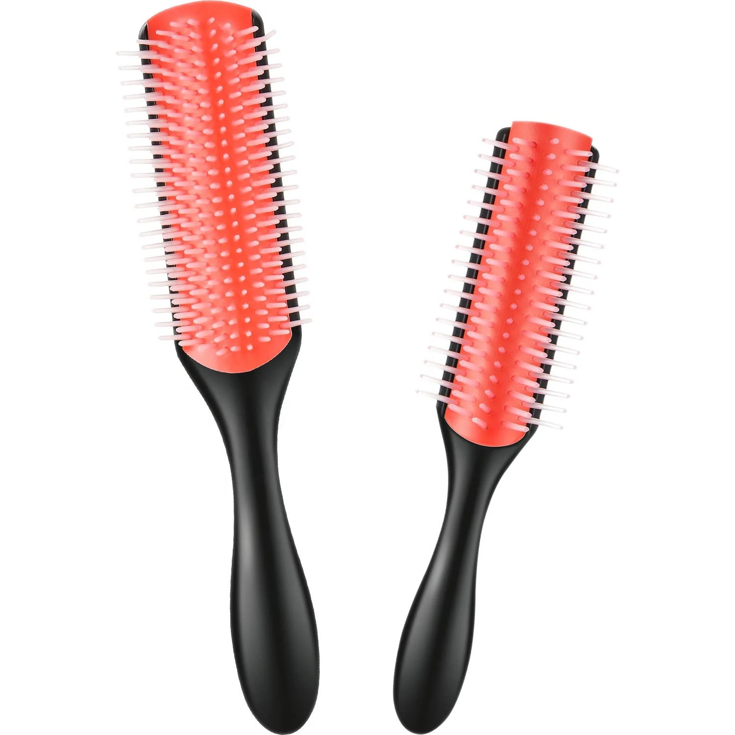 

Denman D3N Styling Brush Noir Wooden With Grip 12X D6 Be Bop Hair Proffesional Paddle Private Label Low Min D3 Medium Red, Customized color