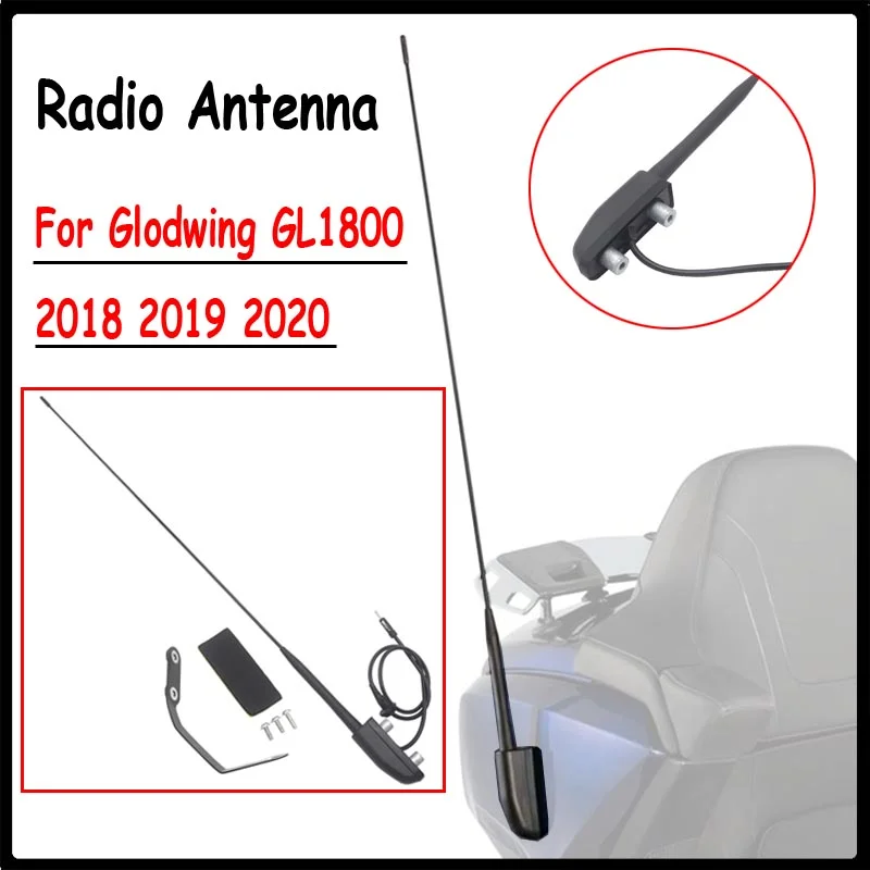 Details about   Rear Trunk CB Antenna Fit For Honda Goldwing 1800 GL1800 2018 2019 