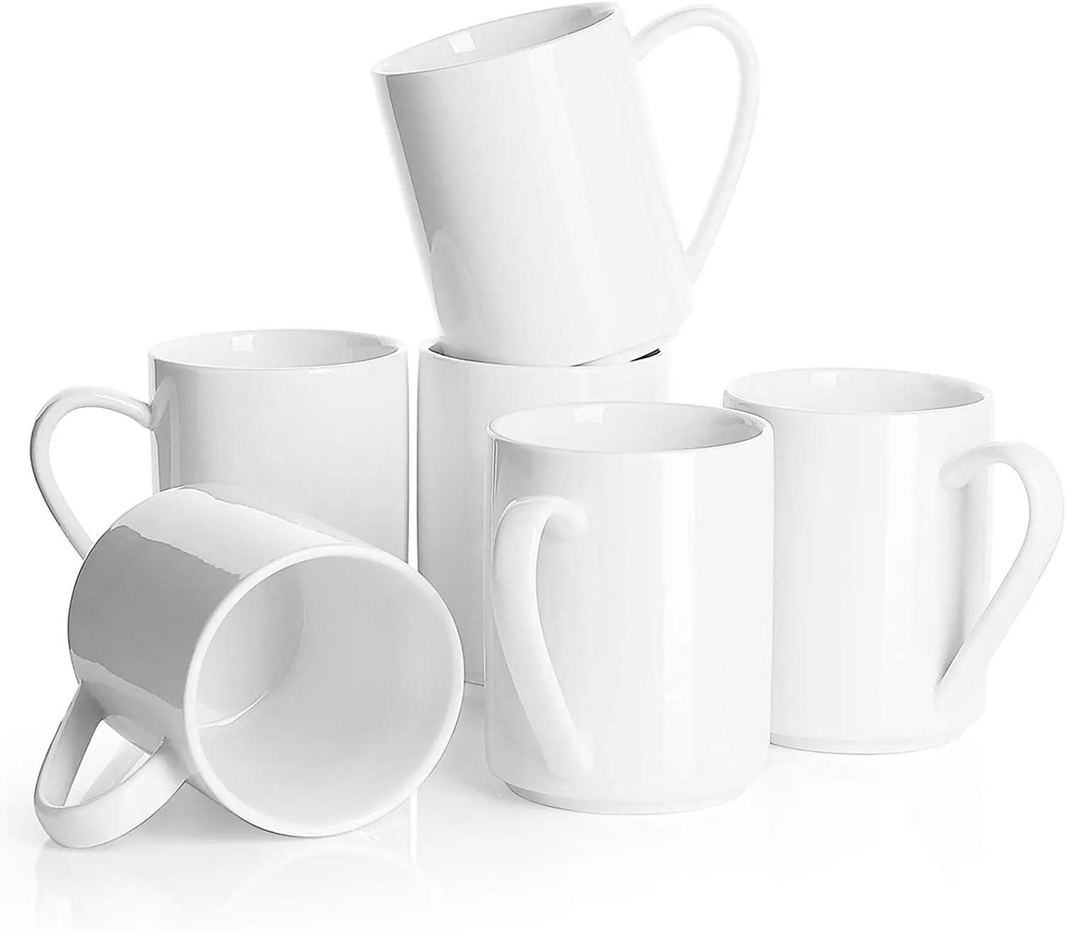 

Wholesale Custom 11OZ 330ml Plain Sublimation porcelain Ceramic Coffee Mug cup, Customized color