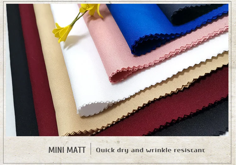 Hot Selling 100% Polyester Minimat Fabric / Minimatt / Mini Matt Fabric  Plain Color Dyed With Cheap Price - Buy Polyester Minimat Fabric / Minimatt  / Mini Matt,100% Polyester Minimatt Fabric,Minimatt Fabric Product on  Alibaba.com