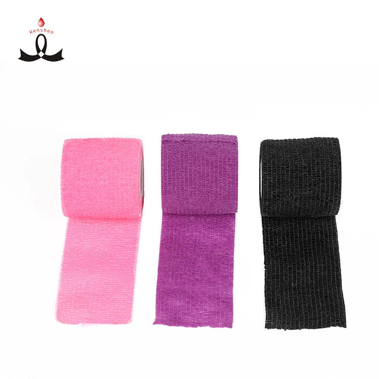 

2021Hot Selling Handpiece Wrap Permanent Make Up Machine Handpiece Cover Tattoo Bandage, Black,pink,purple