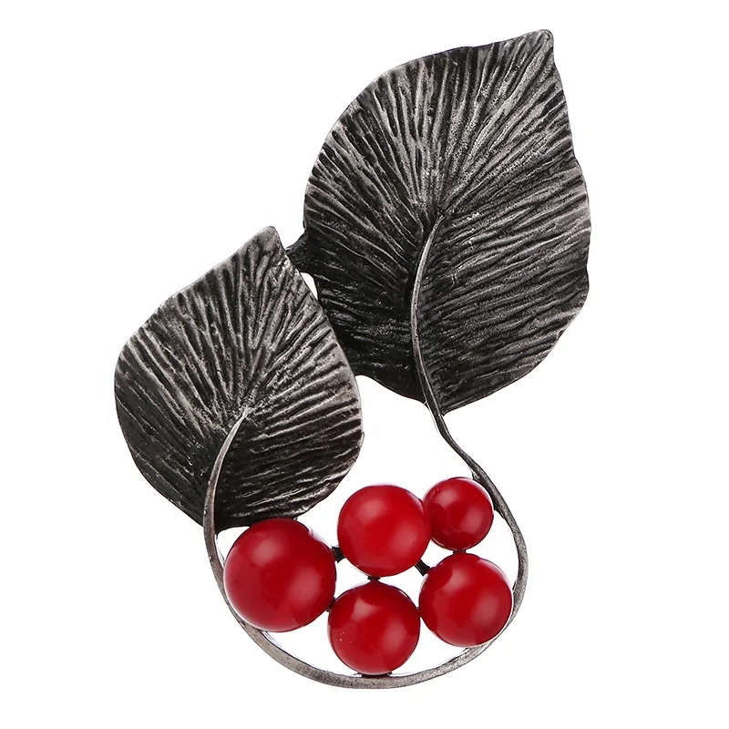 

XILIANGFEIZI China Wholesale Vintage Metal Jewelry Broche Women Saree Dress Decoration Pin Fancy Leaf Brooches