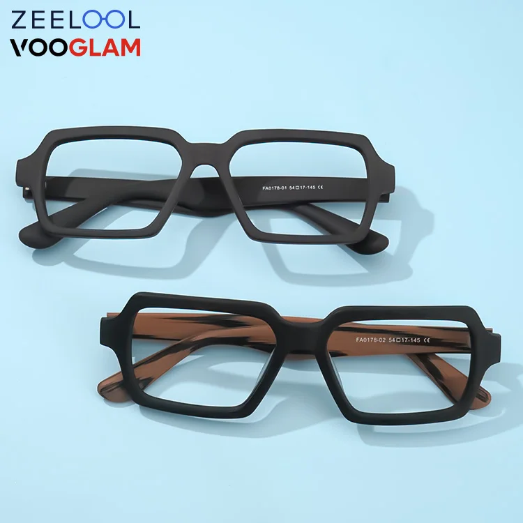 

Zeelool Brand 2022 Wholesale Geometric Acetate Frames glasses eyewear Frame quality fashion optical Eyeglasses Frames