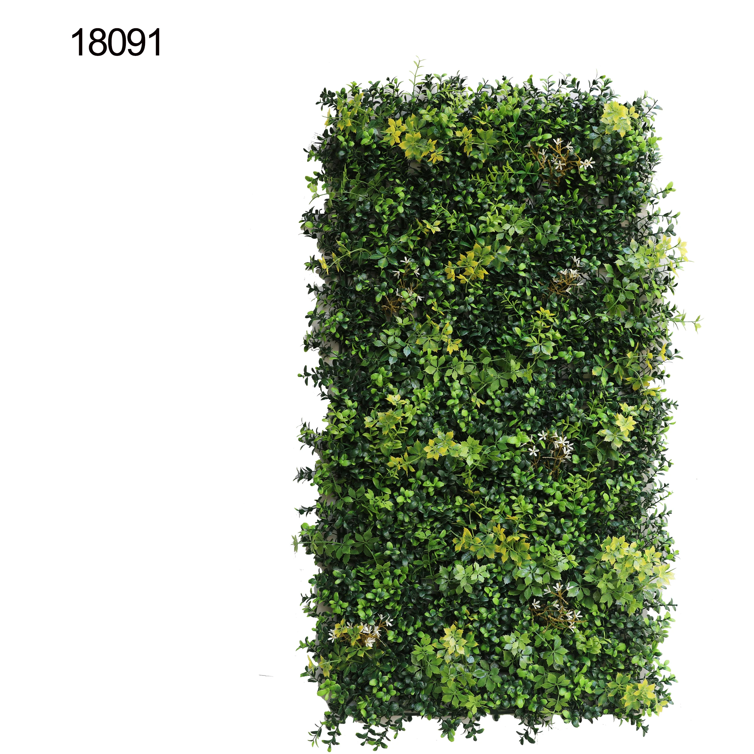 

indoor decoration artificial green plant fence, Natural color