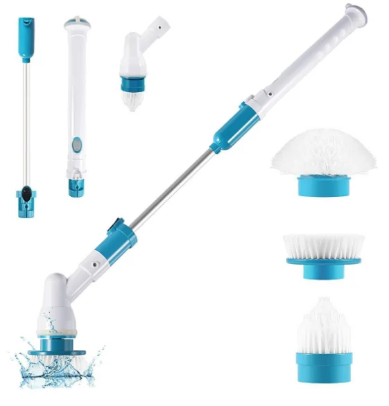 

Electric Spin Scrubber 360 Cordless Tub and Tile Scrubber Multi-Purpose Power Surface Cleaner