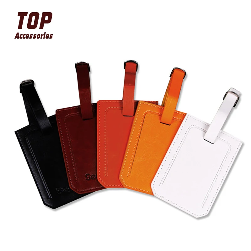 

High Quality Bulk Pu Leather Luggage Tags and Passport Holders